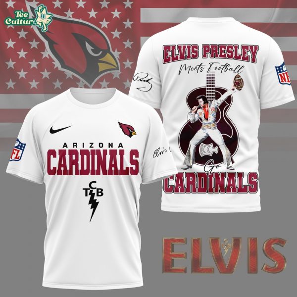Arizona Cardinals | Premium NFL Elvis Presley Fan 3D Shirt NY