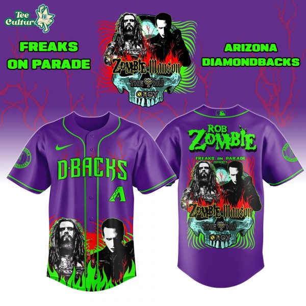 Arizona Diamondbacks x Freaks On Parade Tour 2026 Colab Jersey Limited Edition