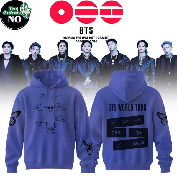 BTS WORLD TOUR 2026 Limited Edition Hoodie