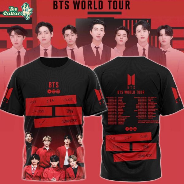 BTS WORLD TOUR 2026 Limited Edition Tshirt