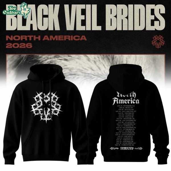 Black Veil Brides 2026 North American Tour Official Hoodie