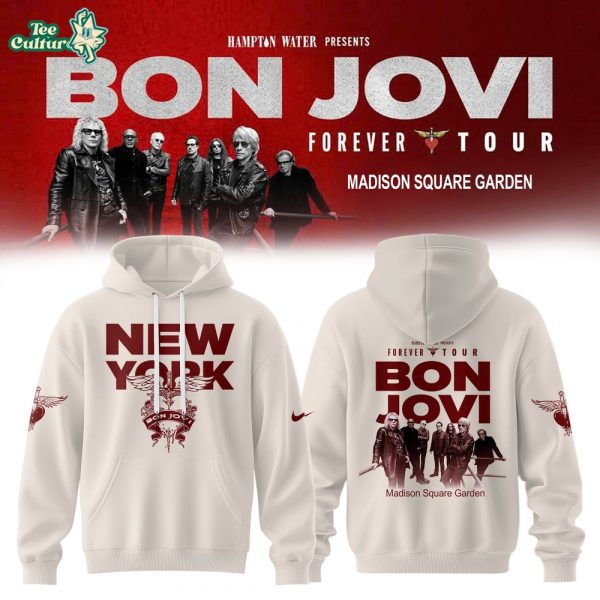 Bon Jovi x New York – Forever Tour 2026 Collection Hoodie