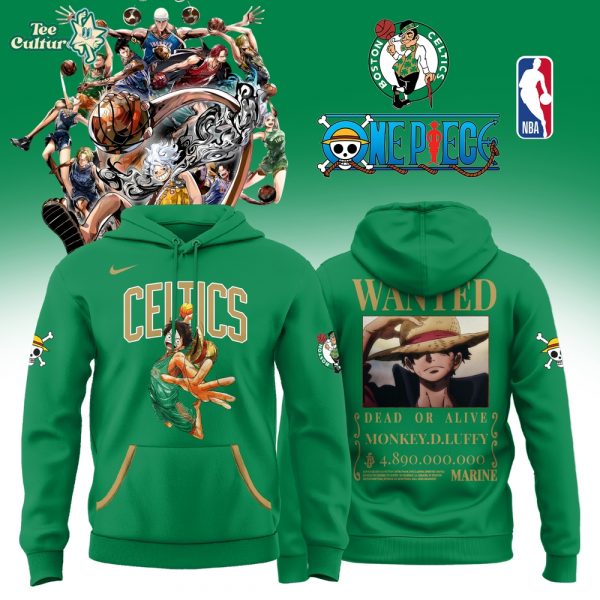 Boston Celtics x One Piece Limited Edition Hoodie