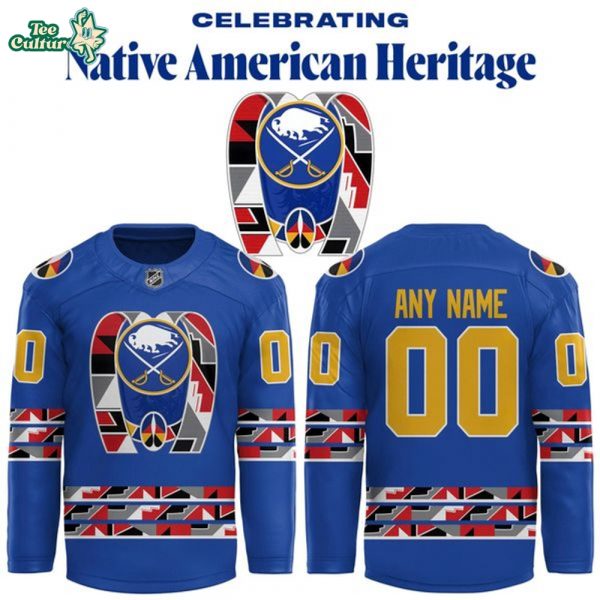 Buffalo Sabres 2025 Native American Heritage Jersey - Blue