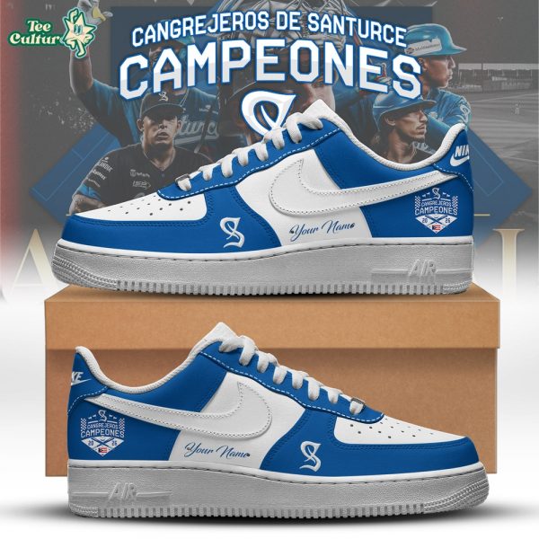 Cangrejeros Special “Campeón de la LBPRC” 2026 Limited Edition Air Force 1 Ver 2