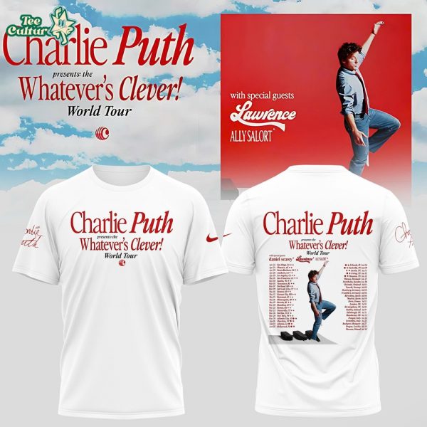 🔥Charlie Puth – Whatever’s Clever! World Tour 2026 Collection