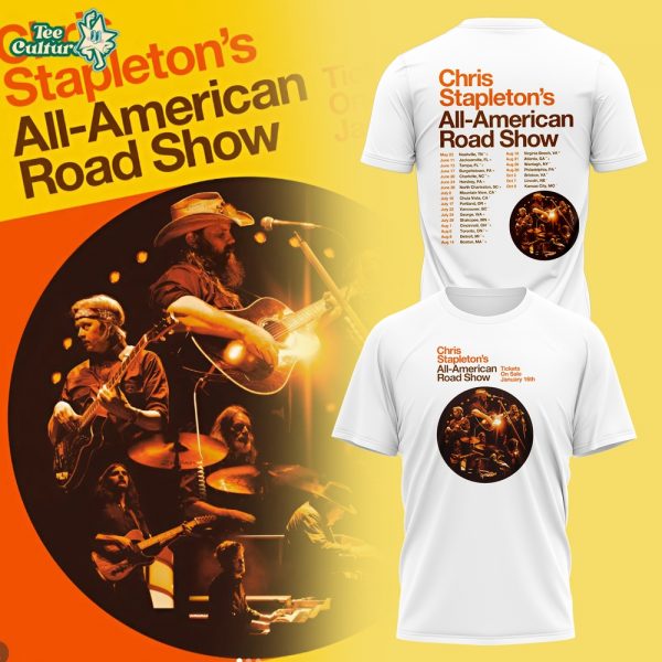 🎤Chris Stapleton’s – All-American Road Show 2026 Tshirt