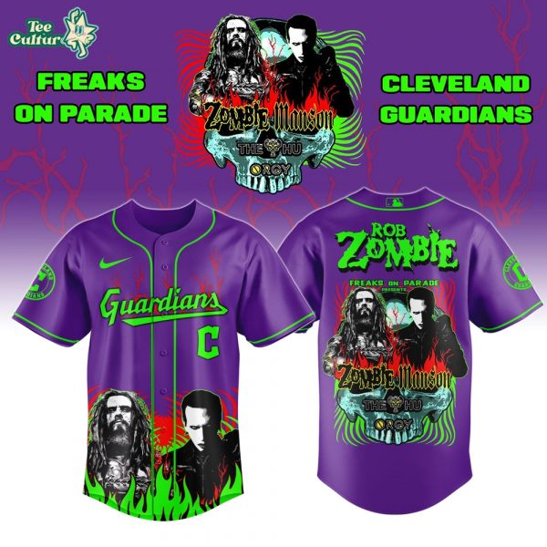 Cleveland Guardians x Freaks On Parade Tour 2026 Colab Jersey Limited Edition