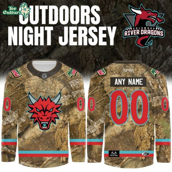 Columbus River Dragons Outdoors Night 2026 Event Jersey