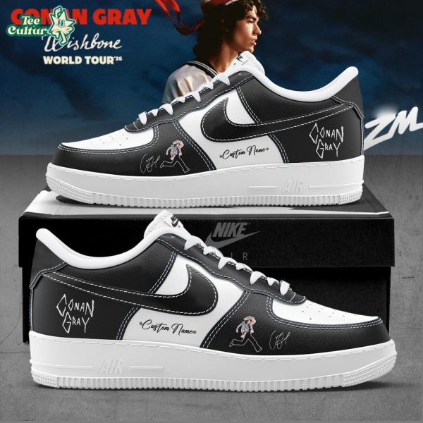 Conan Gray’s Wishbone World Tour Signature 2026 New V3 Custom Name Shoes AF1