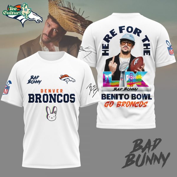 Denver Broncos | Premium NFL Benito Bowl 3D Shirt NY