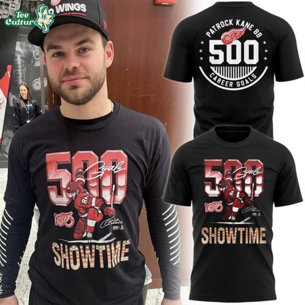Detroit Red Wings 500 Level Kane 500th Goal  Tshirt