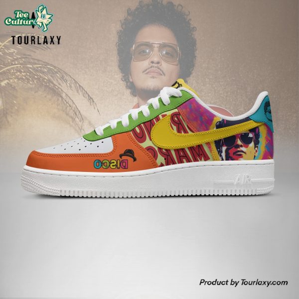 Disco Bruno Mars AF1 Shoes Tourlaxy – Buy Online at Teesculture.com