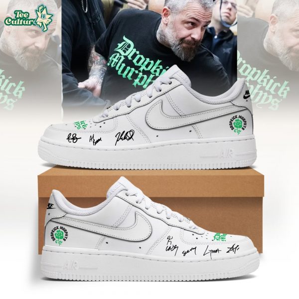 Dropkick Murphys 2026 Limited Edition AF1 Sneaker - White