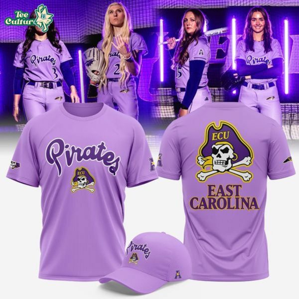 East Carolina Softball 2026 New T-shirt