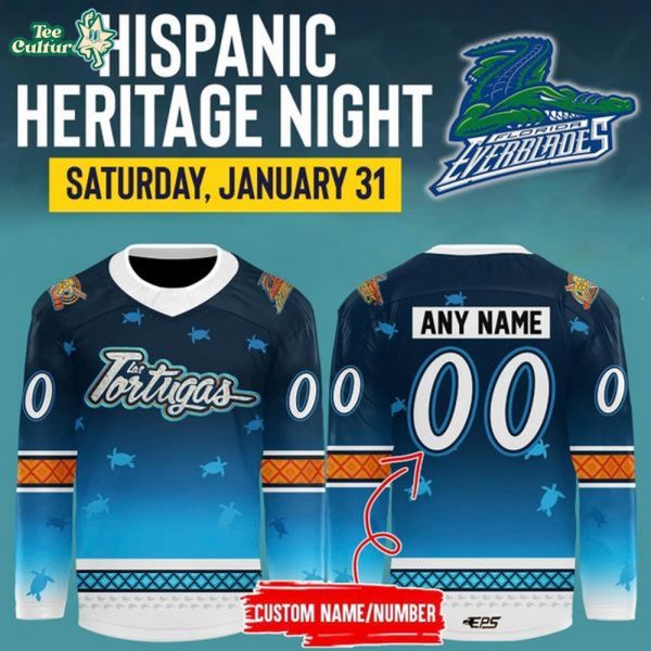 Florida Everblades 2026 Hispanic Heritage Night Jersey
