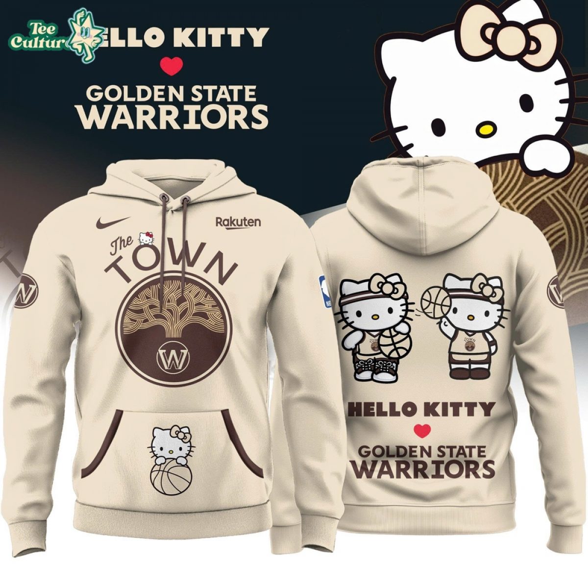 ハローキティ Golden State Warriors 限定品セット Golden-State-Warriors-x-Hello-