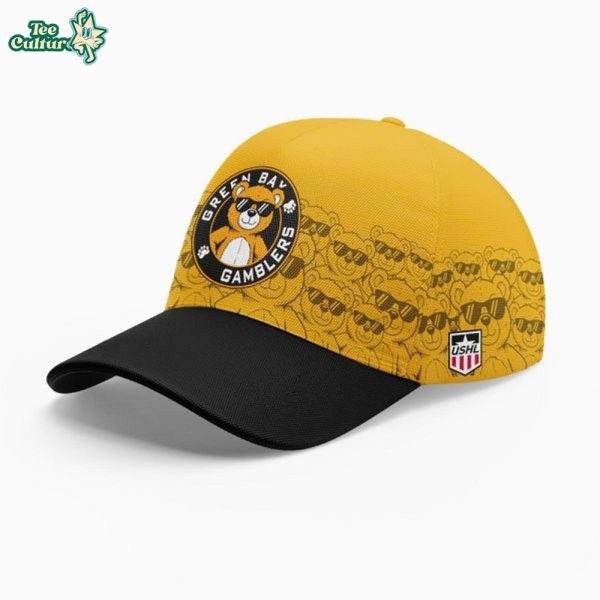 Green Bay Gamblers 2026 Teddy Bear Cap