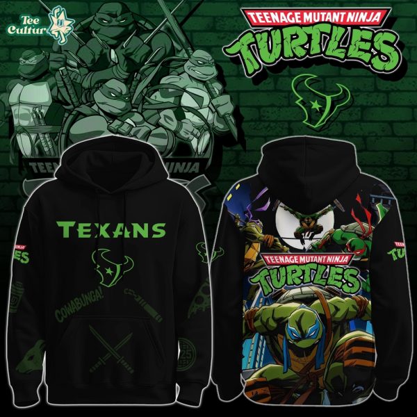 Houston Texans x Teenage Mutant Ninja Turtles Limited Edition Hoodie