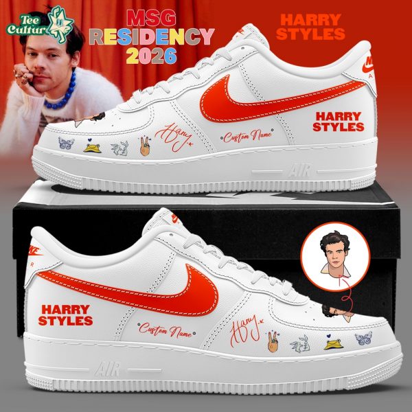Harry Styles MSG Residency 2026 Signature Custom Name Shoes AF