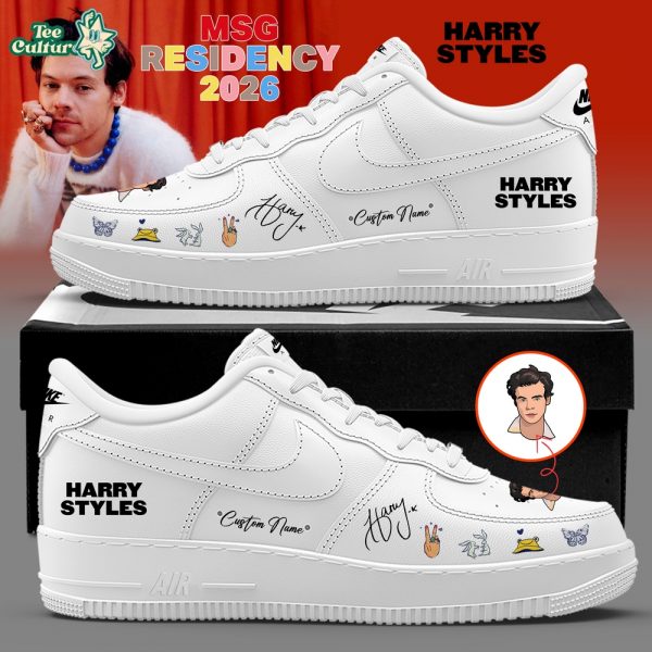 Harry Styles MSG Residency 2026 Signature Custom Name Shoes AF V3
