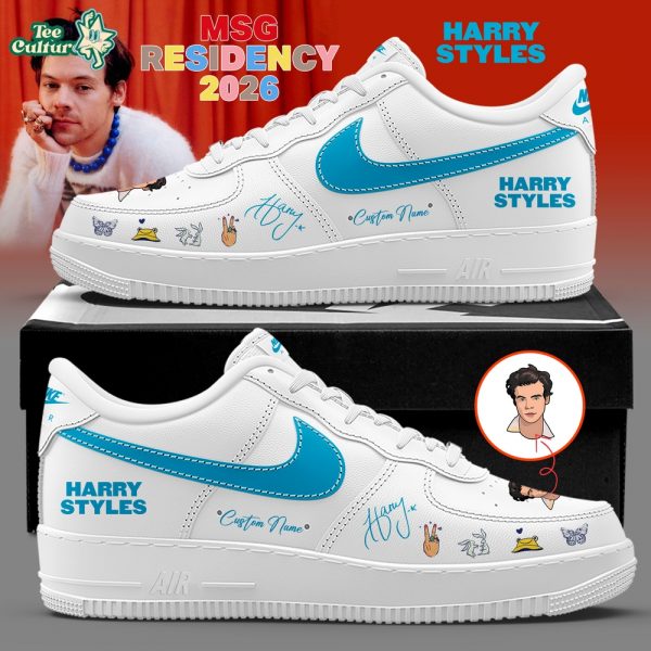 Harry Styles MSG Residency 2026 Signature Custom Name Shoes AF V4