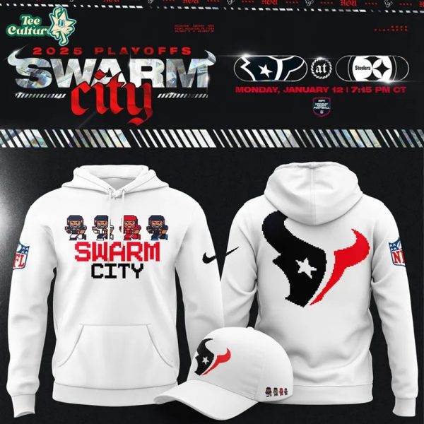Houston Texans SWARM City Logo Hoodie