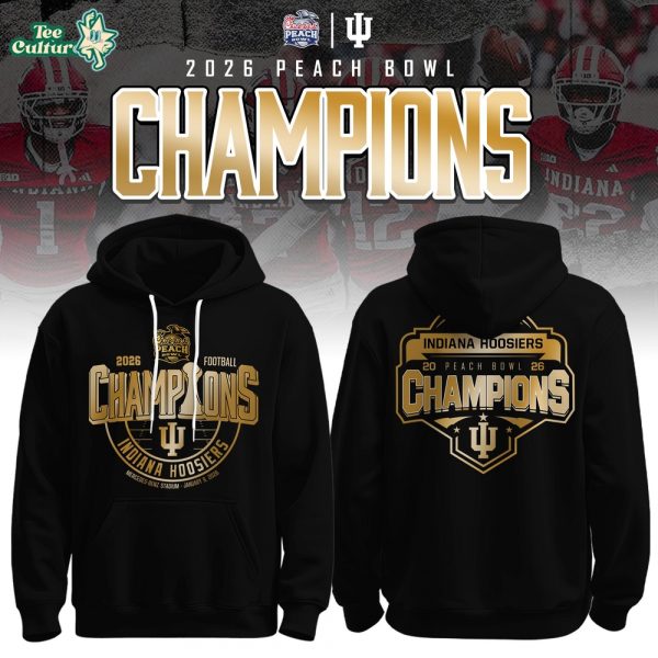 IH 2026 Football Peach Bowl Champions Hoodie Limited Edition V2