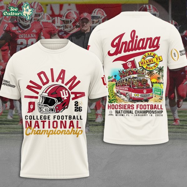 Indiana Hoosiers Football National Championship 3D Apparel