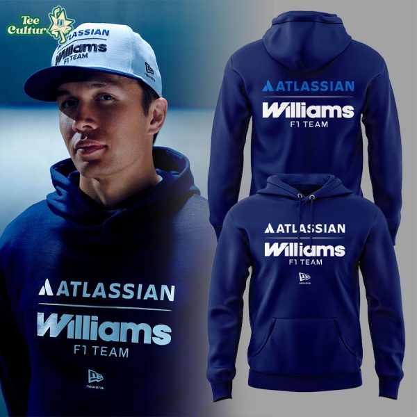 Introducing The brand New Atlassian Williams F1 Team x New Era Collection 2026 Combo Hoodie