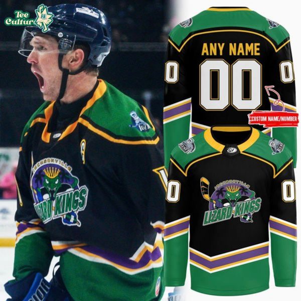 Jacksonville IceMen 2026 Lizard Kings Edition Jersey