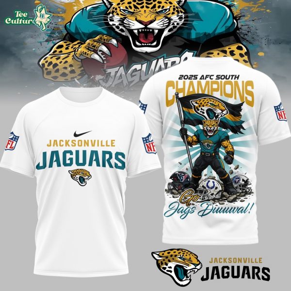 Jacksonville Jaguars | Premium NFL AFC South Champions Super Bowl 3D Shirt TD