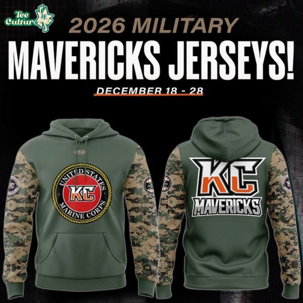 Kansas City Mavericks x 2025 Military Appreciation Night Hoodie