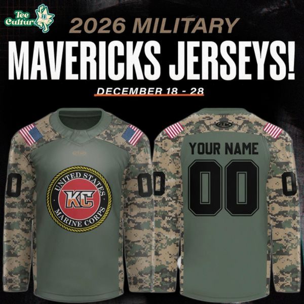 Kansas City Mavericks x 2025 Military Appreciation Night Jersey