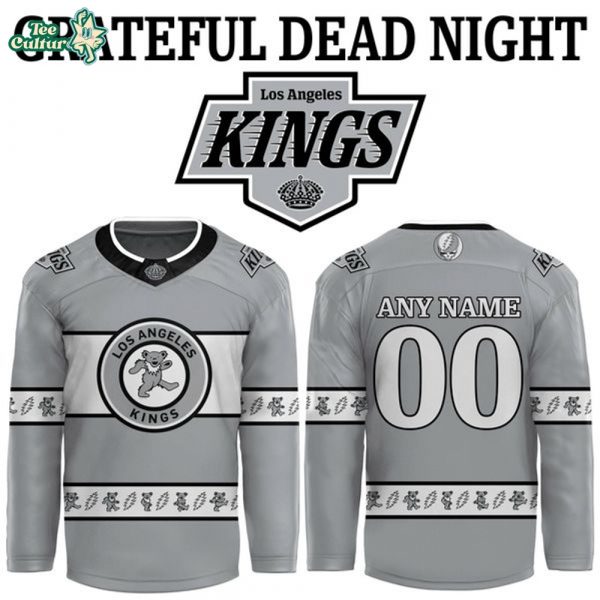 LA Kings Grateful Dead Night 2026 Special Edition Jersey