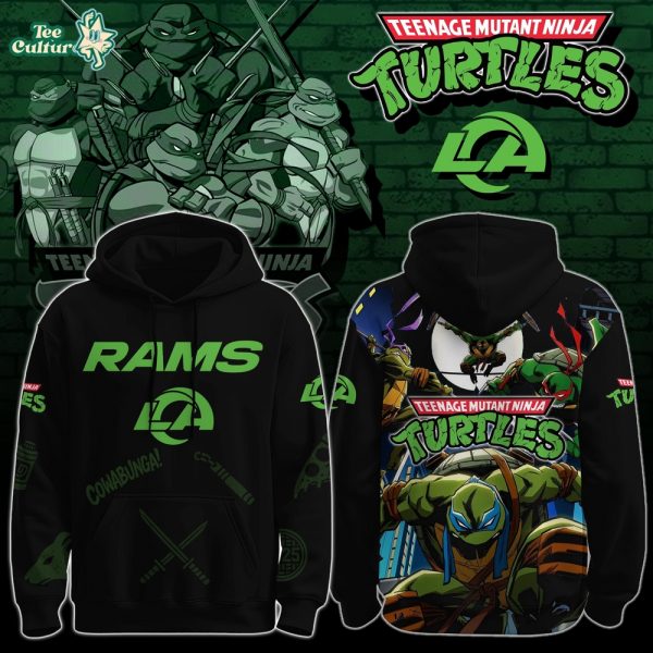 Los Angeles Rams x Teenage Mutant Ninja Turtles Limited Edition Hoodie