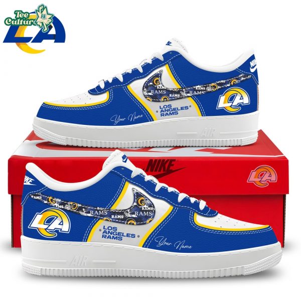 Los Angeles Rams Personalized AF1 Shoes
