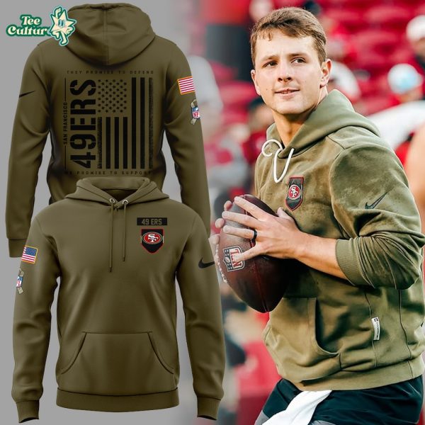 Limited Edition 49ers Military 2025 Hoodie