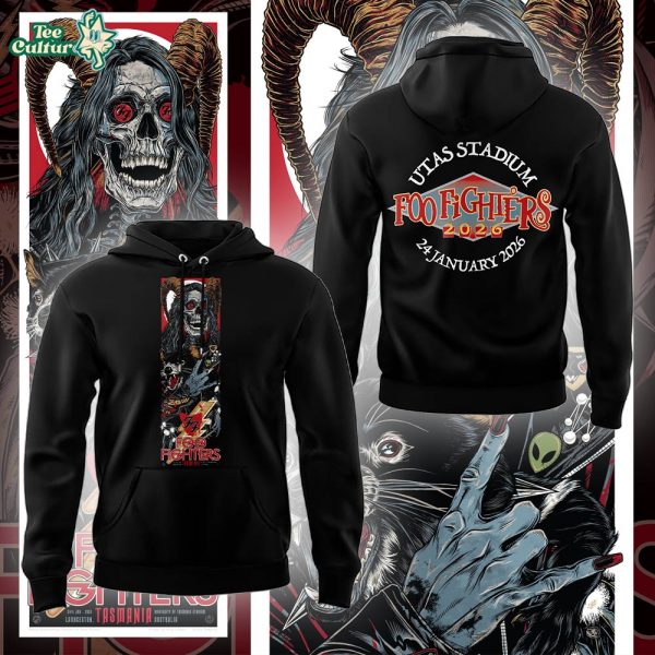 Limited Edition Foo Fighter Tour Tasmania Hoodie