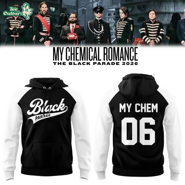 Limited Edition MCR The Black Parade 2026 Tour Hoodie V6