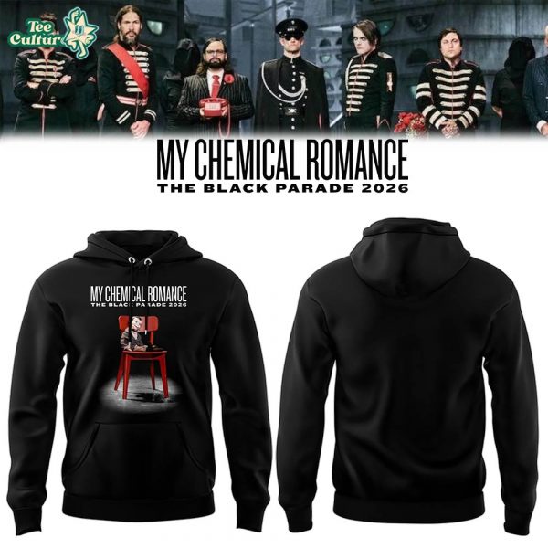 Limited Edition MCR The Black Parade 2026 Tour Hoodie V7