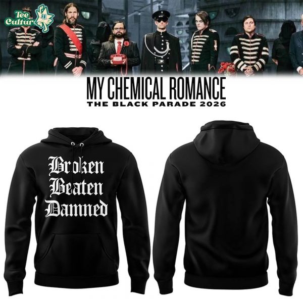 Limited Edition MCR The Black Parade 2026 Tour Hoodie V8