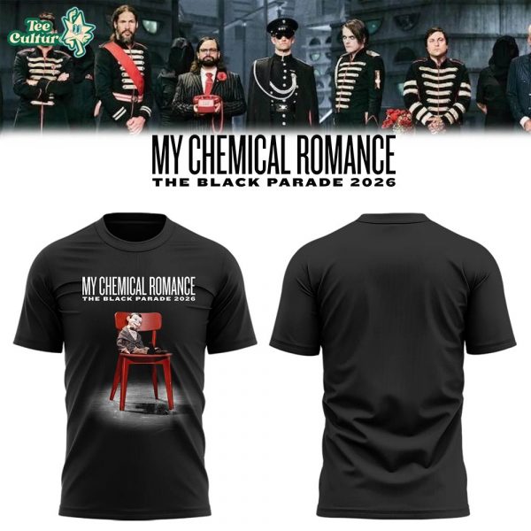 Limited Edition MCR The Black Parade 2026 Tour Tshirt V11