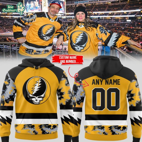 Limited Edition Pittsburgh x Grateful Custom Name + Number Hoodie