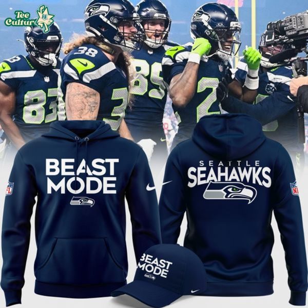Limited Edition Seattle Seahawks Beast Mode Hoodie