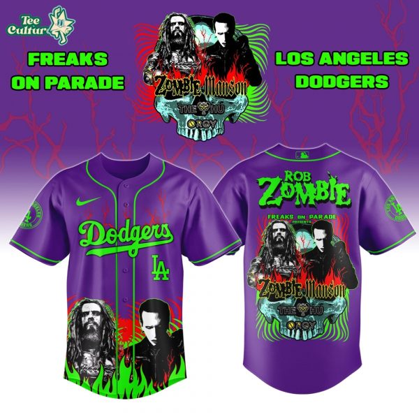Los Angeles Dodgers x Freaks On Parade Tour 2026 Colab Jersey Limited Edition