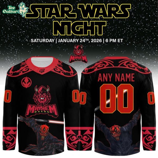 Macon Mayhem x 2026 Star Wars Night Jersey