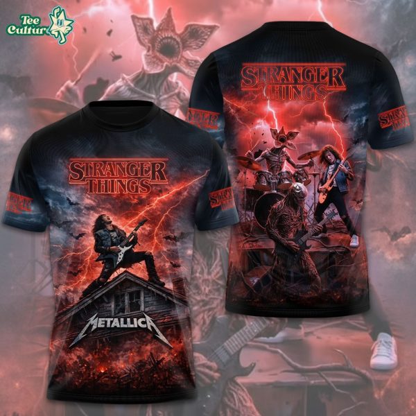 Metallica x Stranger Things 3D Apparel