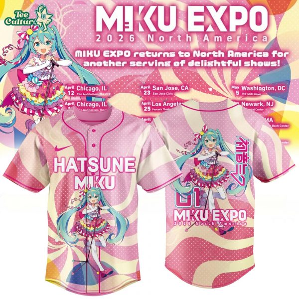 Miku Expo 2026 North America Jersey - Pink