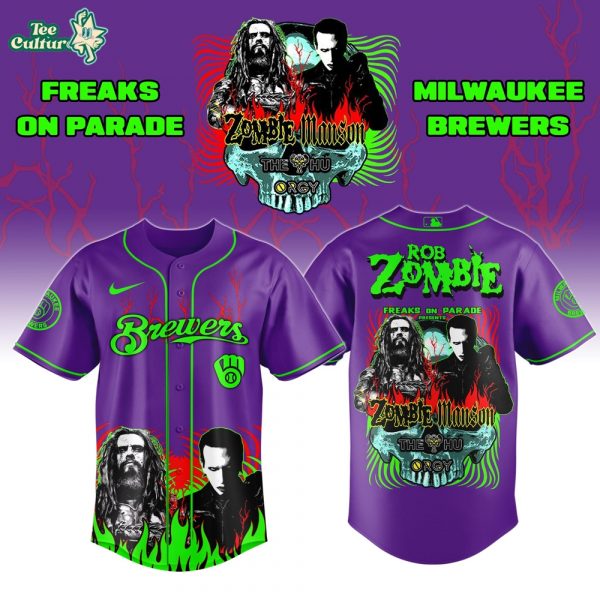 Milwaukee Brewers x Freaks On Parade Tour 2026 Colab Jersey Limited Edition